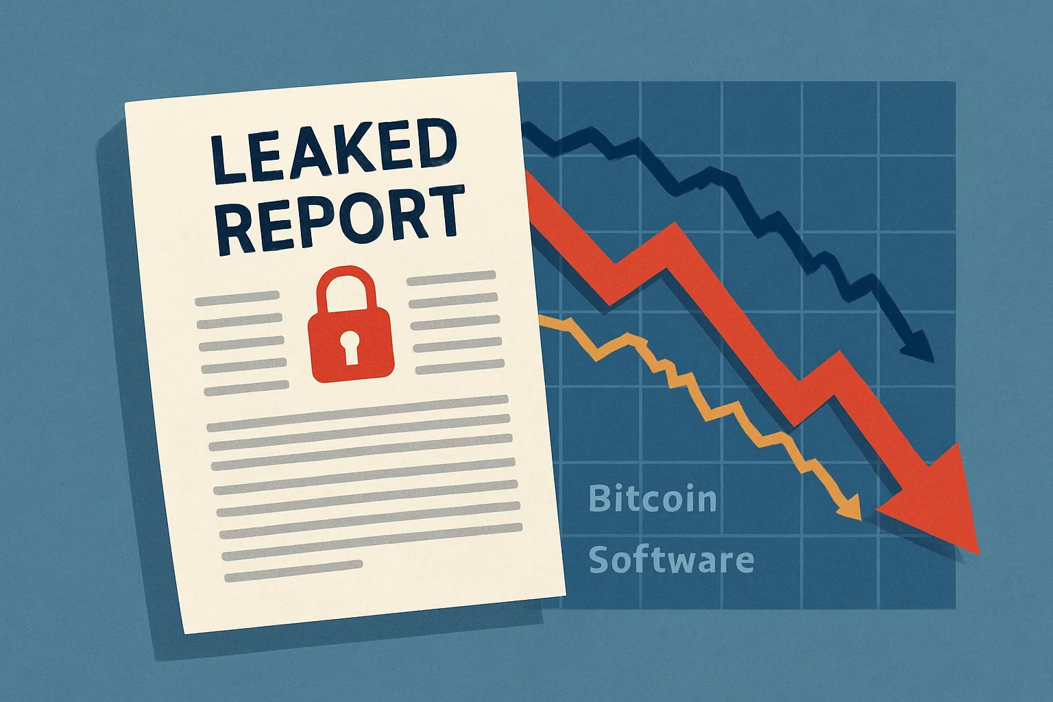 Anthropic leak report coincides with drops in software stocks and bitcoin