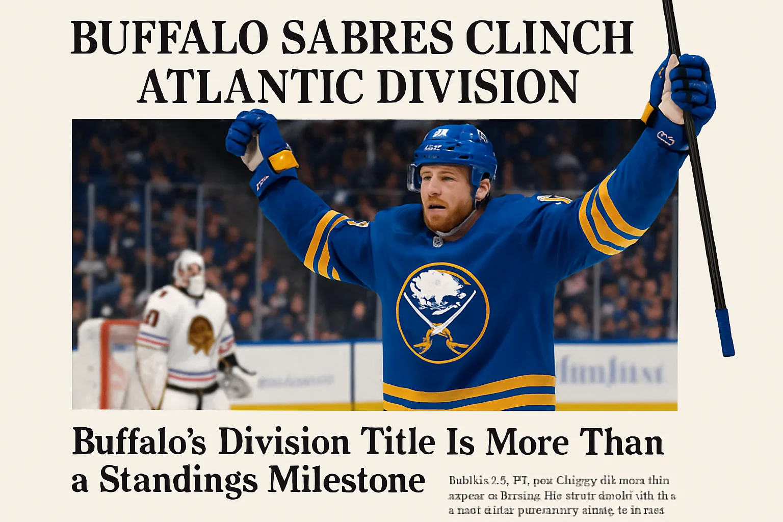 Buffalo’s Division Title Is More Than a Standings Milestone
