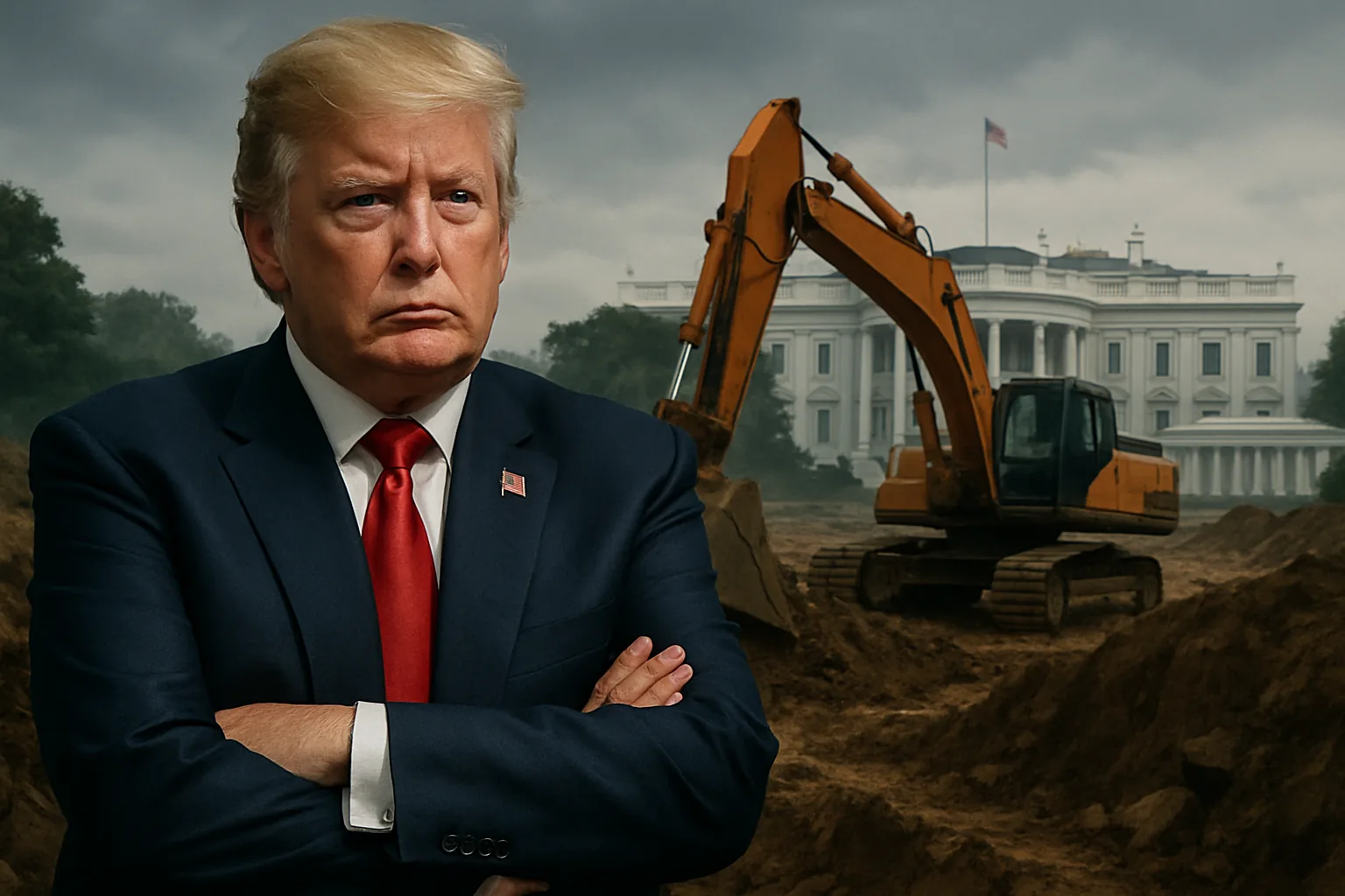 Can Lawsuits Halt President Trump's Ambitious Washington Renovations?