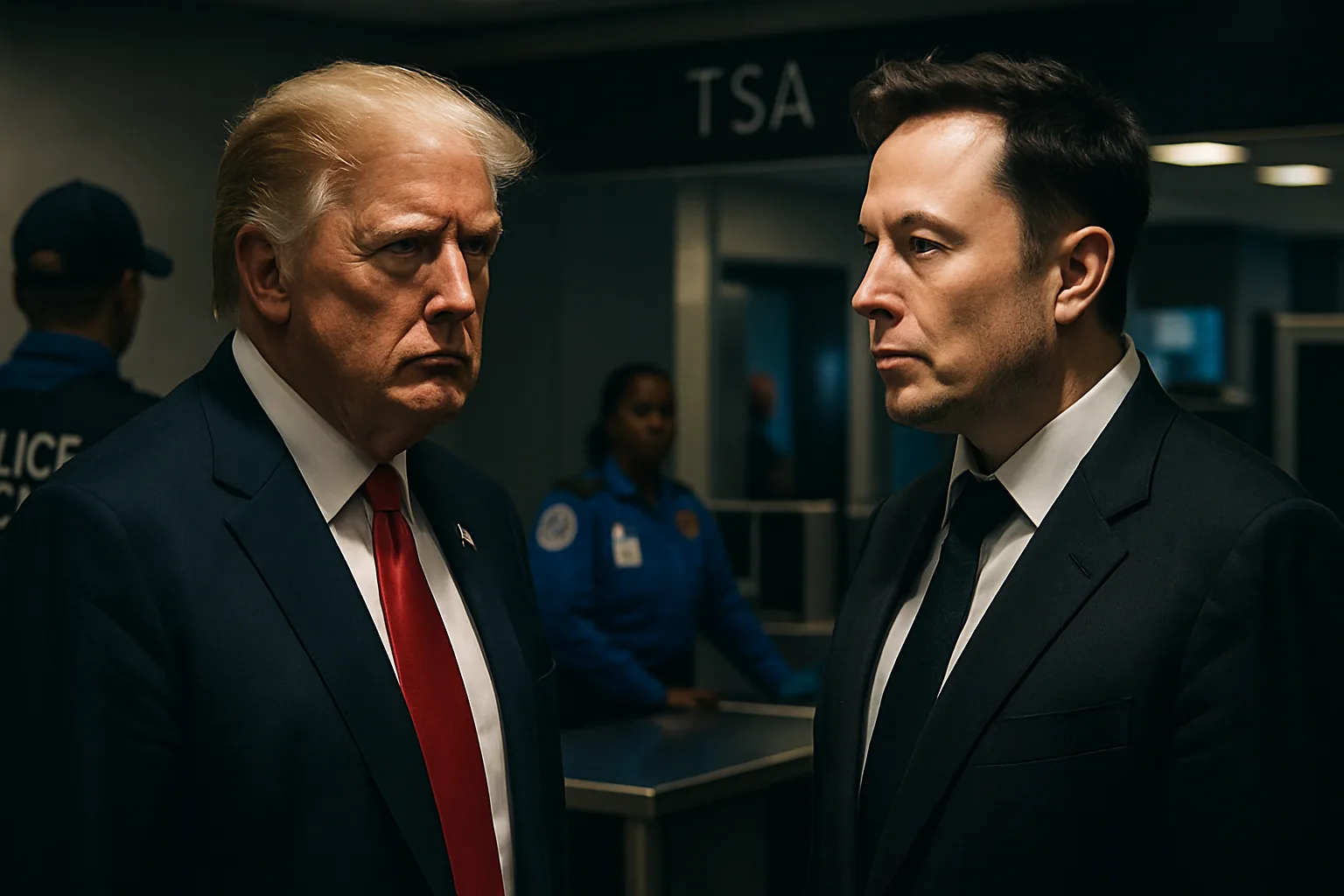 DHS Shutdown Deepens Crisis as Trump Threatens ICE Deployment and Musk Offers TSA Payroll Support