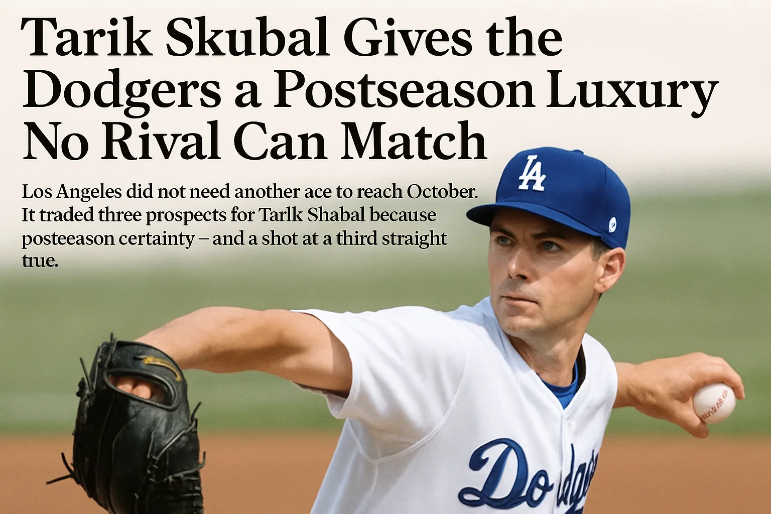 Tarik Skubal Gives the Dodgers a Postseason Luxury No Rival Can Match