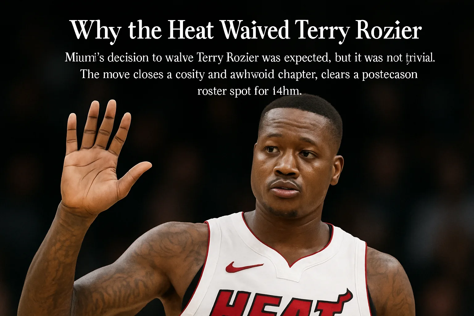 Why the Heat’s Terry Rozier Waiver Matters Beyond the Transaction Wire