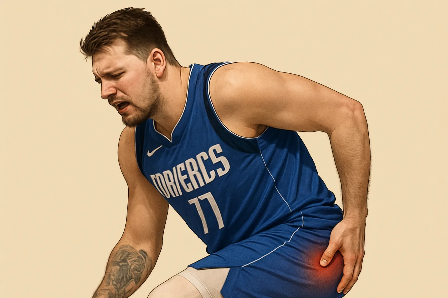 Luka Dončić’s Hamstring Injury Changes the Lakers’ Playoff Math