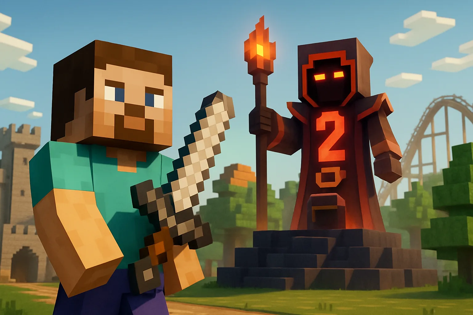 Minecraft Expands Its Universe with Minecraft Dungeons 2 and UK Theme Park