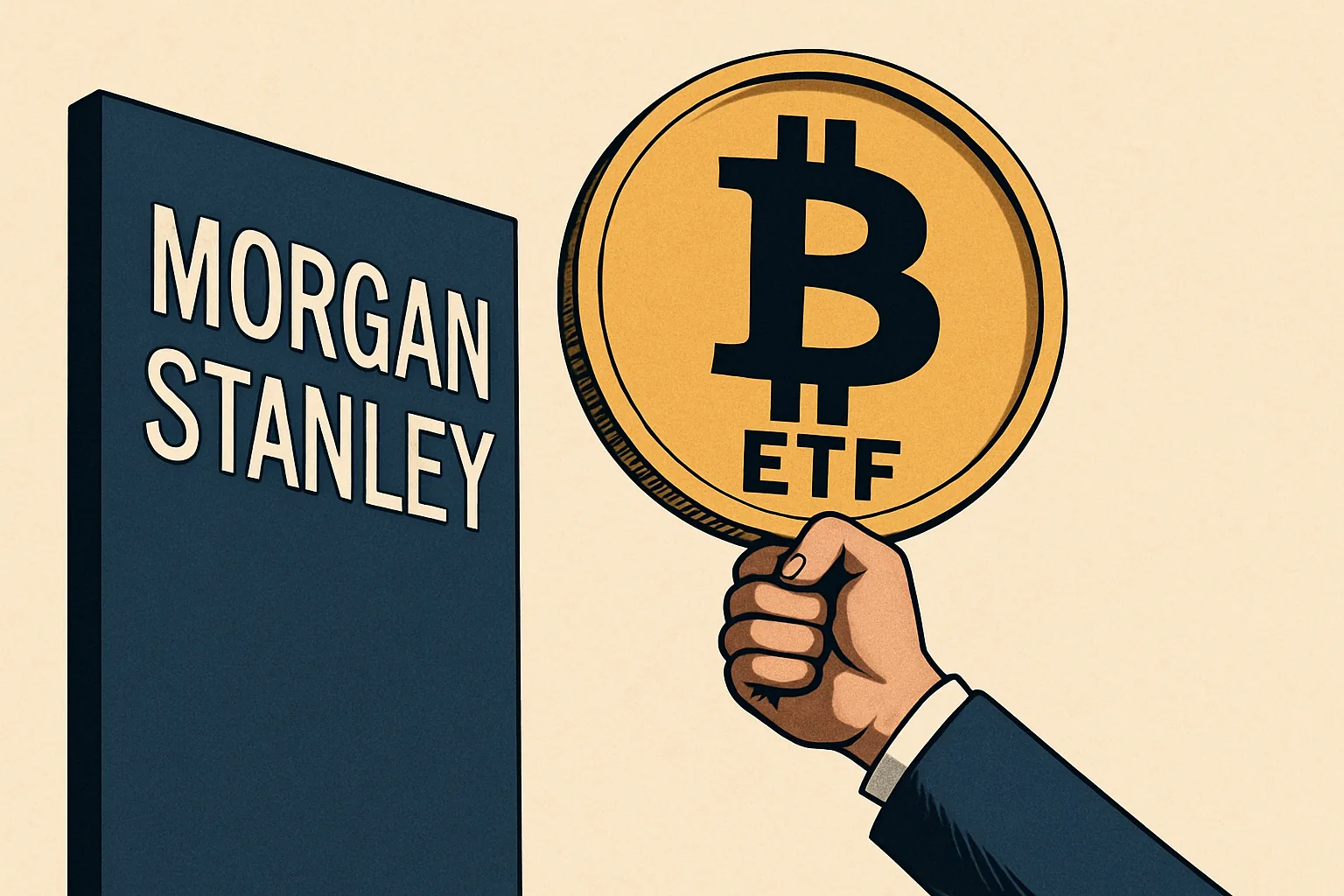 Morgan Stanley’s Bitcoin ETF Turns Crypto Access Into a Distribution Fight