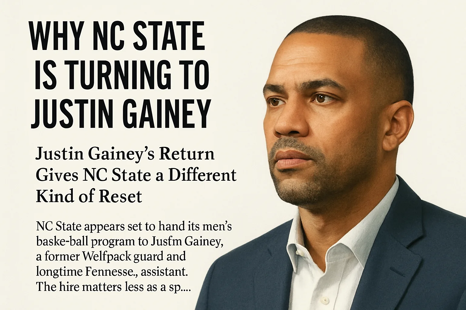 Justin Gainey’s Return Gives NC State a Different Kind of Reset