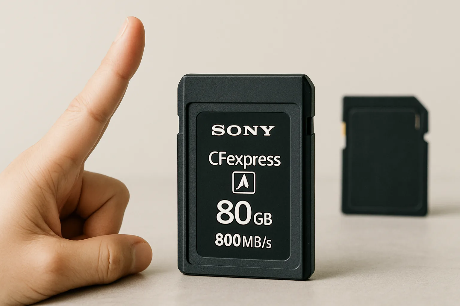 Sony Pauses Most CFexpress and SD Memory Card Orders