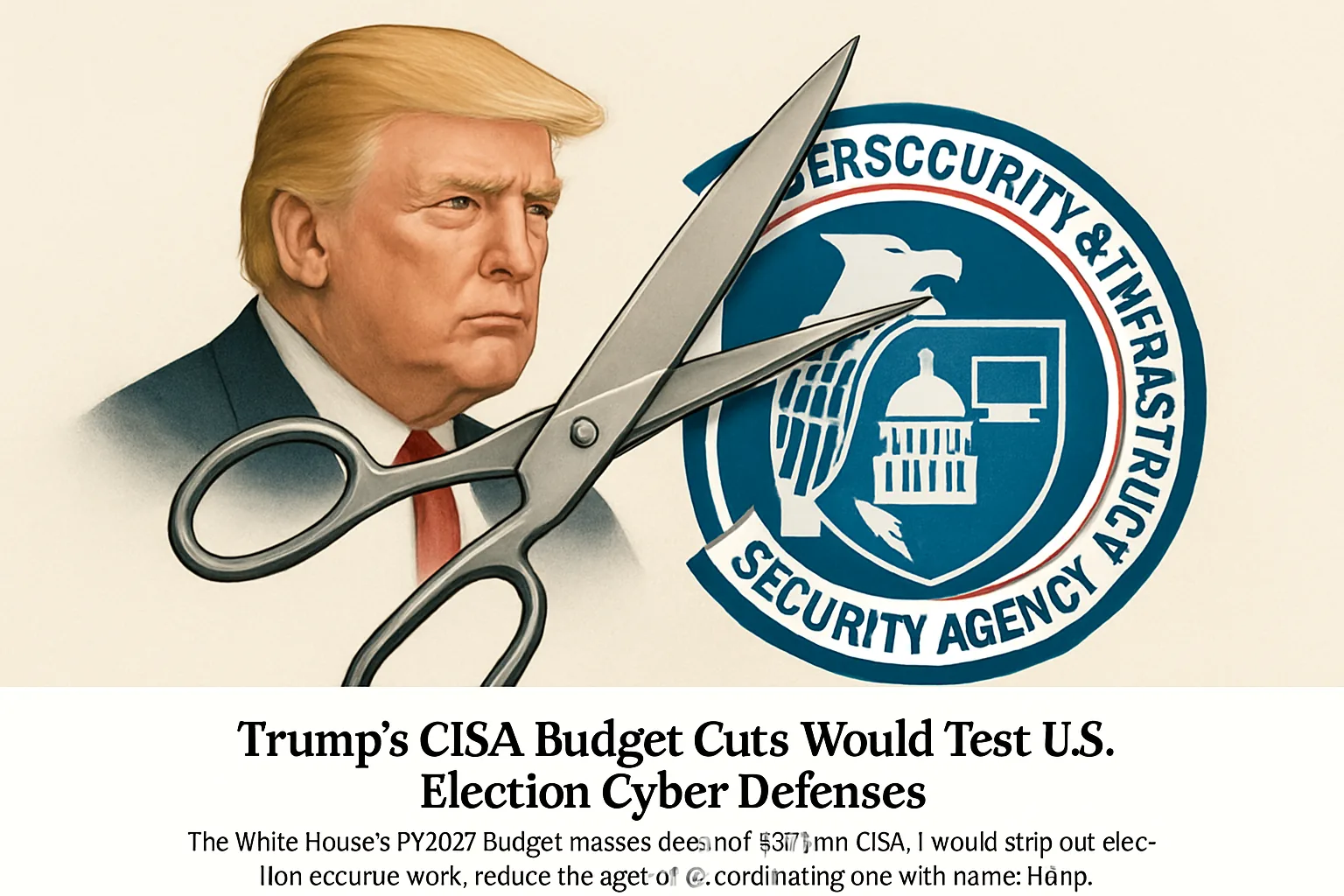 Trump’s CISA Budget Cuts Would Test U.S. Election Cyber Defenses