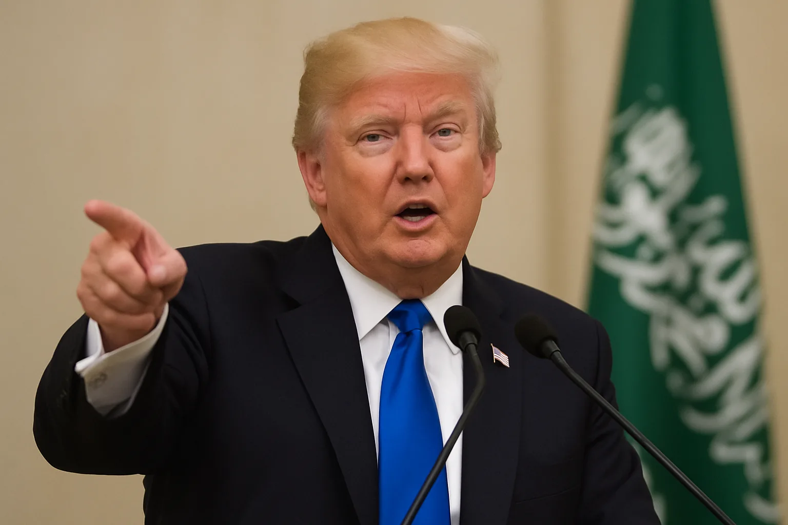 Trump Saudi Speech Came as Reports Said Iranian Strike Injured U.S. Troops