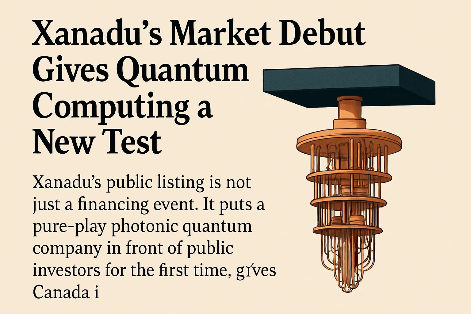 Xanadu’s Market Debut Gives Quantum Computing a New Test