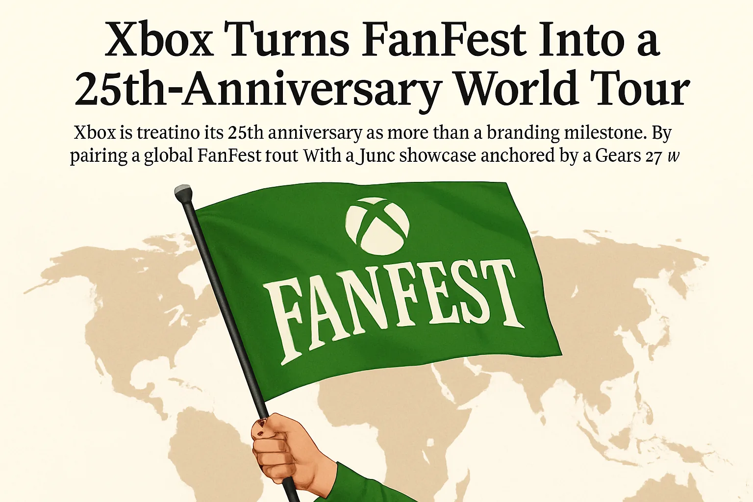 Xbox Turns FanFest Into a 25th-Anniversary World Tour
