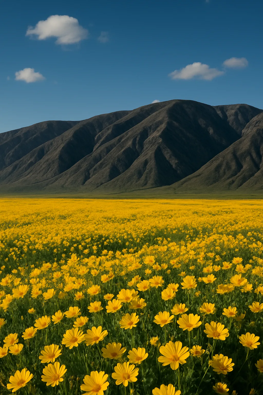 Nature’s Vibrant Bloom Along the San Andreas Fault