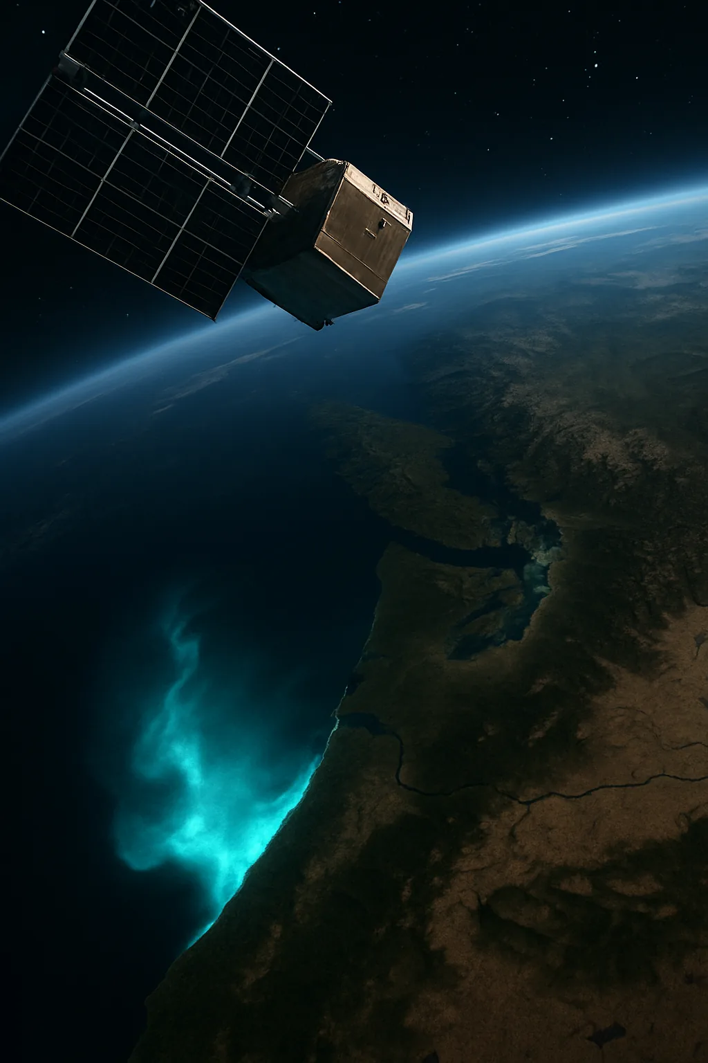 Satellite Captures Massive Herring Spawn Lighting Up BC Coast