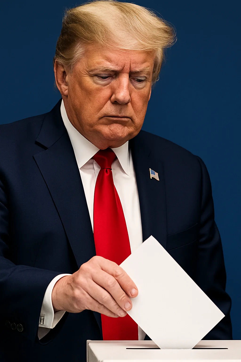 Trump Casts Mail-In Ballot After Denouncing Method as 'Cheating'